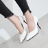 [GIRLS GOOB] Women's Pump Heels 10cm Enamel / Synthetic Leather Urethane Insole - Made in Korea